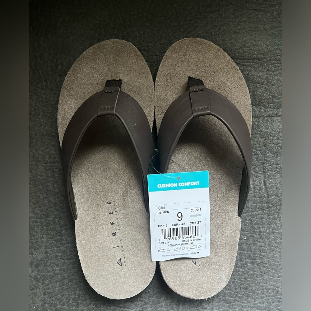 REEF - Men's Brown Flip Flops (Ojai)